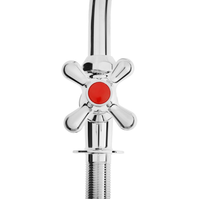 Моносмеситель ZEIN Z10, кран-букса 1/2 Моносмеситель ZEIN Z10, кран-букса 1/2" латунь, пластик, без подводки, хром