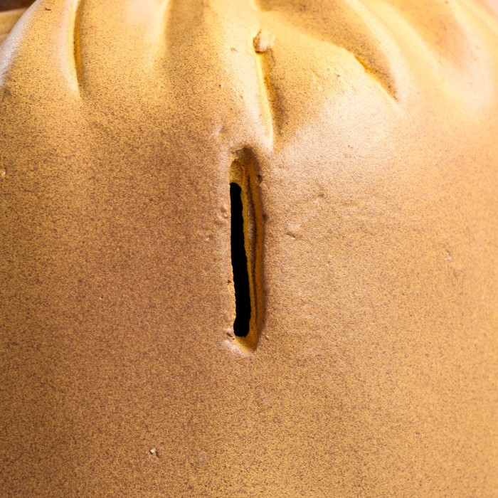 Копилка  Копилка "Мешок сто тысяч" коричневый, 14х20х32см