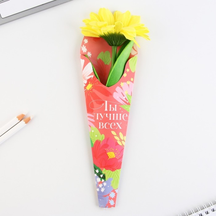 Ручка прикол шариковая синяя паста «Ты лучше всех» подарочная на 8 марта МИКС Ручка прикол шариковая синяя паста «Ты лучше всех» подарочная на 8 марта МИКС