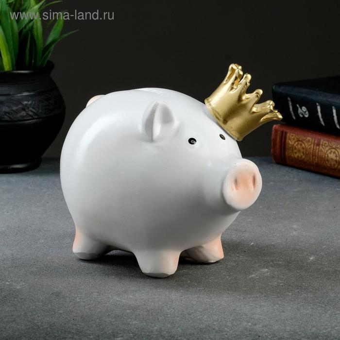 Копилка Копилка "Свинка принцесса" 15х12х17см