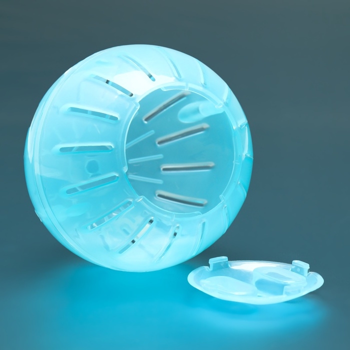 Шар для грызунов 10 см, голубой Шар для грызунов 10 см, голубой