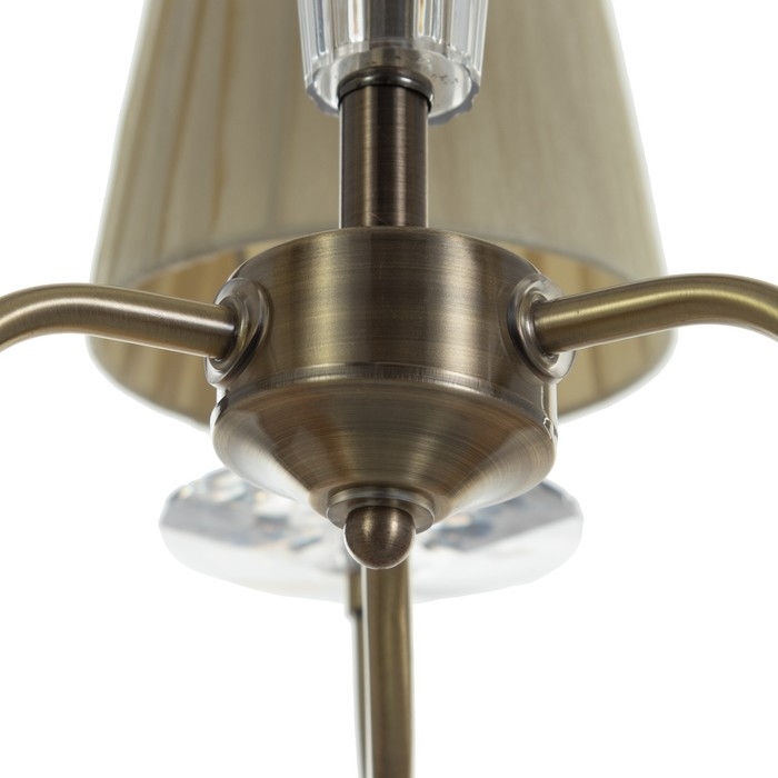 Люстра Люстра "Авиталь" 3xЕ14 40Вт бронза 58х58х80 см BayerLux