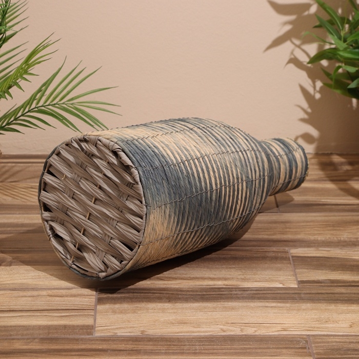 Ваза плетёная, напольная 24х24х60 см Ваза плетёная, напольная 24х24х60 см