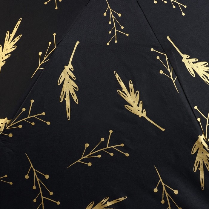 Зонт женский «Чёрное золото», 6 спиц, складывается в размер телефона. Зонт женский «Чёрное золото», 6 спиц, складывается в размер телефона.