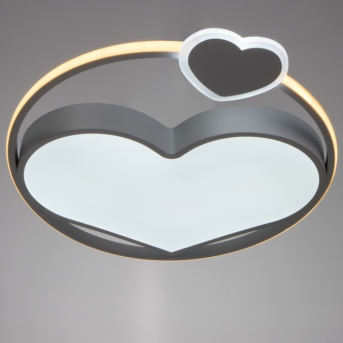 Люстра 1716/3WT LED 80Вт 3000-6000К диммер белый 54х50х6 см BayerLux