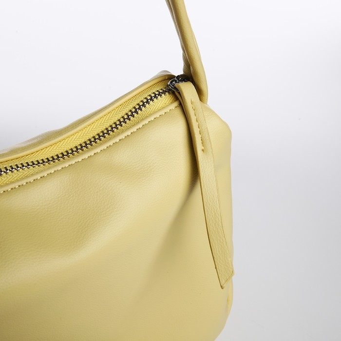 Сумка женская на молнии, цвет жёлтый Сумка женская на молнии, цвет жёлтый