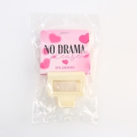 Краб для волос «No drama», 4,8 х 5 х 3,3 см