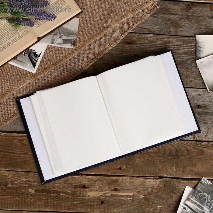 Фотоальбом Fotografia на 100 фото, 15x21 см Фотоальбом Fotografia на 100 фото, 15x21 см "Классика" синий