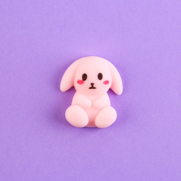 Мялка антистресс «Моей зайке», зайка , 3,7 х 5 см. Мялка антистресс «Моей зайке», зайка , 3,7 х 5 см.