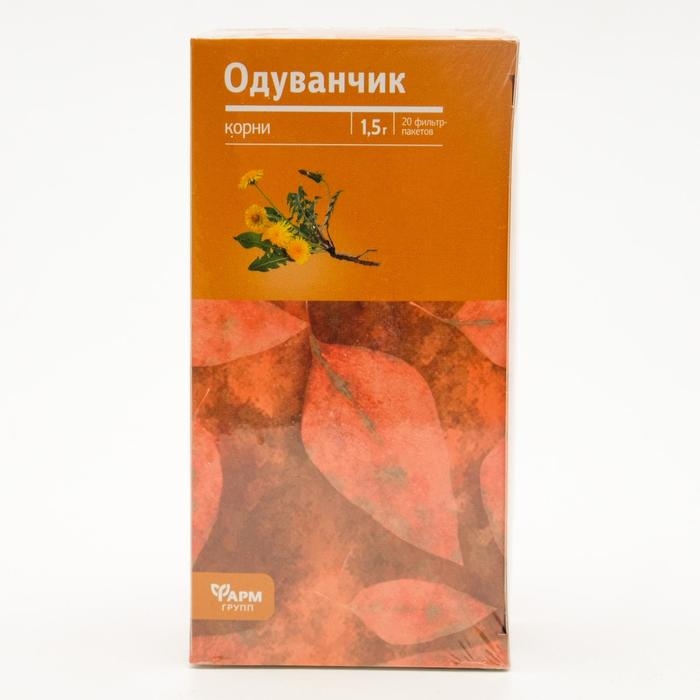 Одуванчик корни, 20 фильтр пакетов по 1.5 г Одуванчик корни, 20 фильтр пакетов по 1.5 г