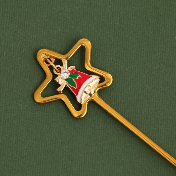 Новый год. Подарочный набор ложек с подвесами &laquo;Тепла и уюта&raquo;, 2 шт, 3 х 15,5 см