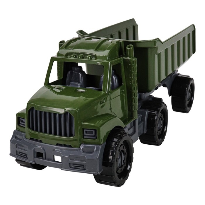 Машинка Тягач «Бизон», с прицепом, военный Машинка Тягач «Бизон», с прицепом, военный