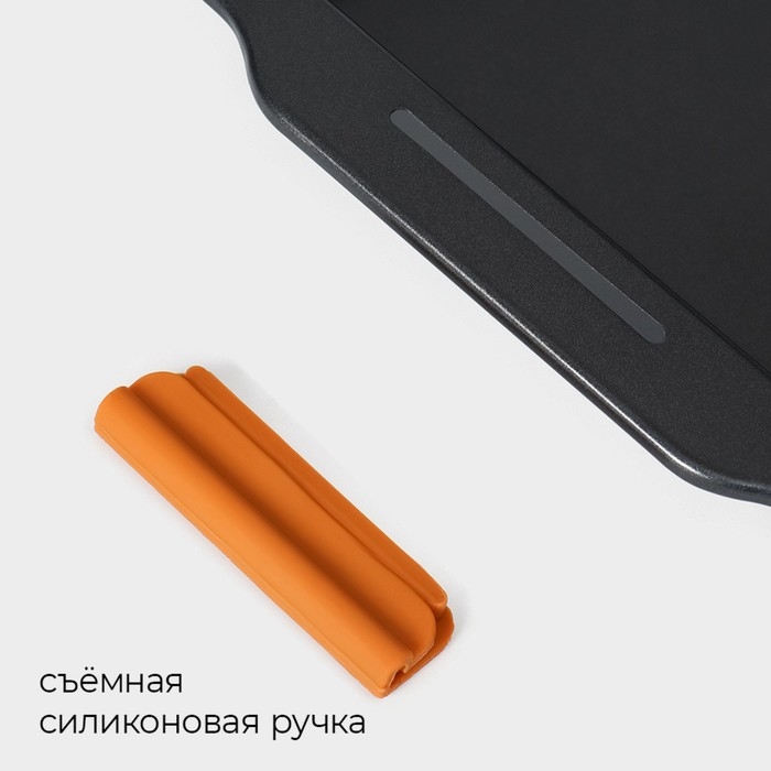 Противень для выпечки Magistro French Bakery, 41,5×26,5×5 см, антипригарное покрытие Противень для выпечки Magistro French Bakery, 41,5×26,5×5 см, антипригарное покрытие