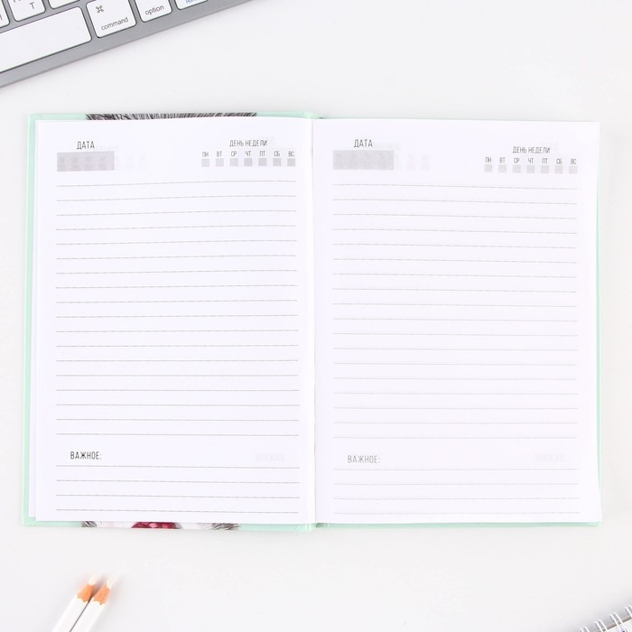 Ежедневник  Ежедневник "Чудо рядом", твёрдая обложка, А5, 80 листов