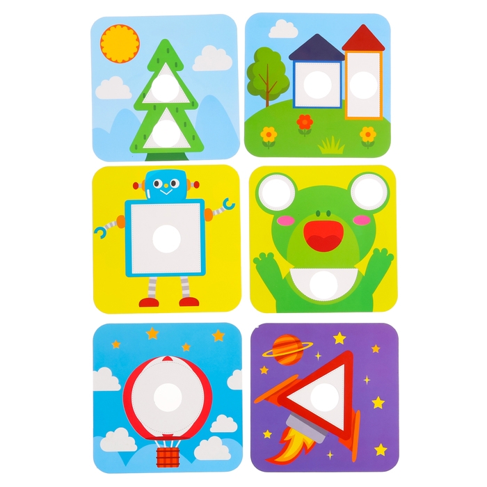 Развивающий набор «Кубик с мозаикой» Развивающий набор «Кубик с мозаикой»