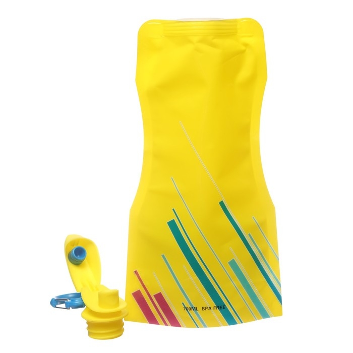Фляжка для воды, 700 мл, желтая Фляжка для воды, 700 мл, желтая
