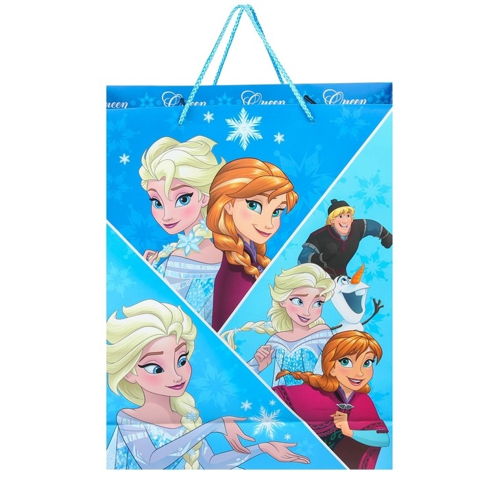 Пакет подарочный, 31х40х11.5 см, упаковка, Холодное сердце Пакет подарочный, 31х40х11.5 см, упаковка, Холодное сердце