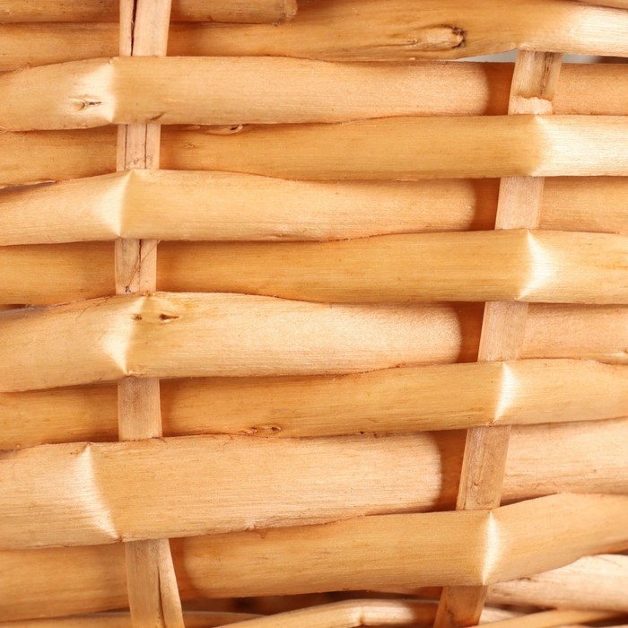 Набор корзин, 3 шт, 30×22/33 см,  26×12/28 см, 20×10/23 см, ива