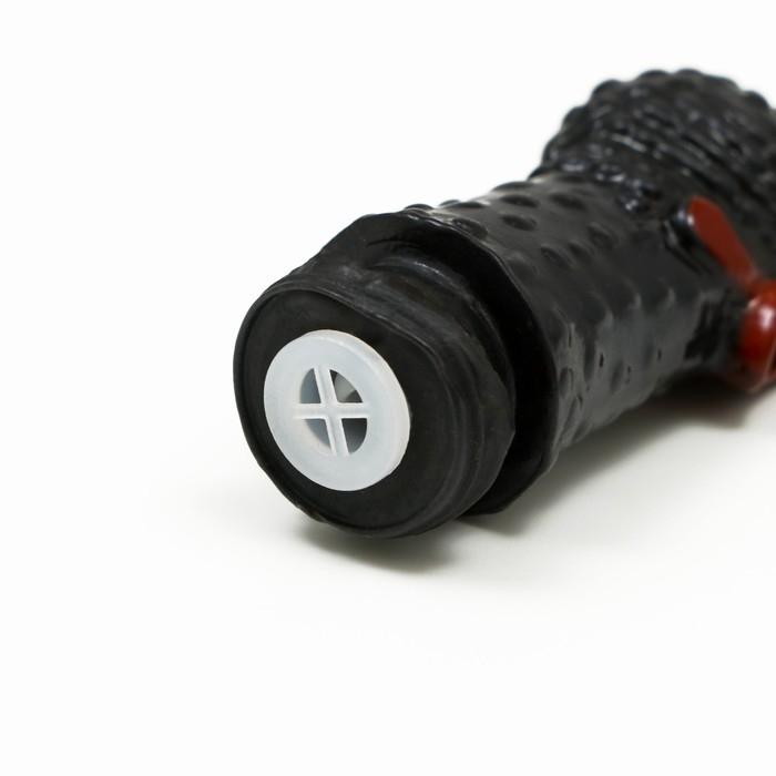 Игрушка пищащая  Игрушка пищащая "Задумчивая курица" малая для собак, 16,5 см, чёрная