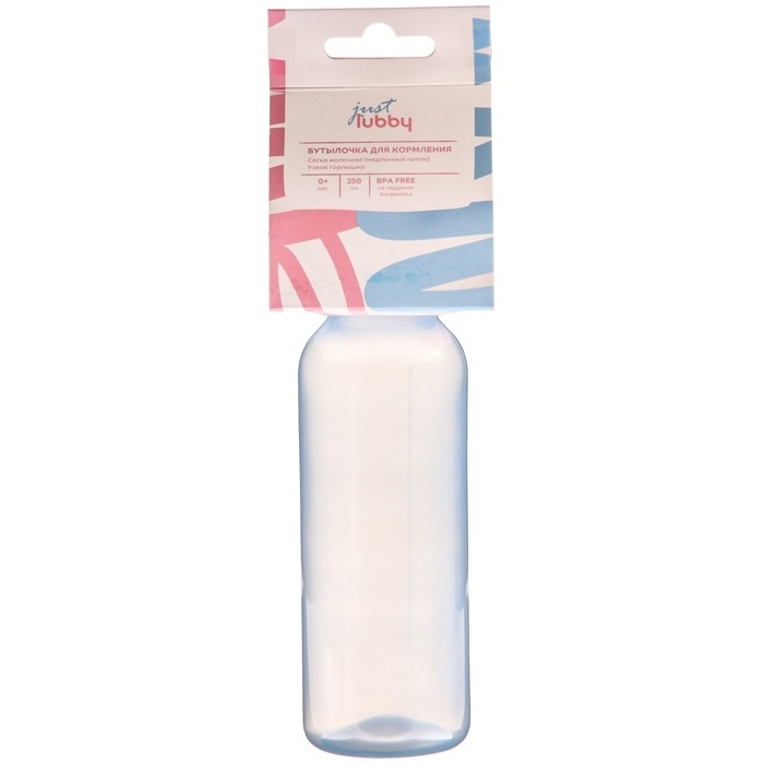 Бутылочка для кормления «Just lubby», классическое горло, от 0 мес., 250 мл., цвет МИКС Бутылочка для кормления «Just lubby», классическое горло, от 0 мес., 250 мл., цвет МИКС