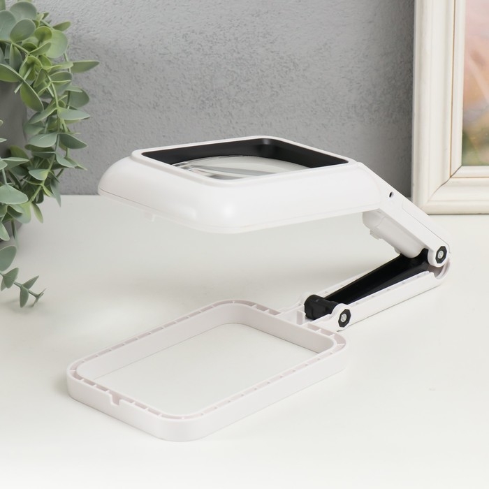 Лампа-лупа с увеличит.стеклом х3 для творчества 3 режима LEDx18 от 3АAA+ USB 10,5х28 см Лампа-лупа с увеличит.стеклом х3 для творчества 3 режима LEDx18 от 3АAA+ USB 10,5х28 см