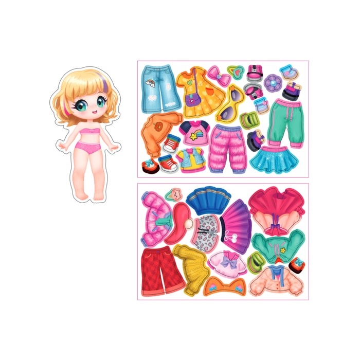 Игра магнитная «Одевашки. Алиса» Игра магнитная «Одевашки. Алиса»