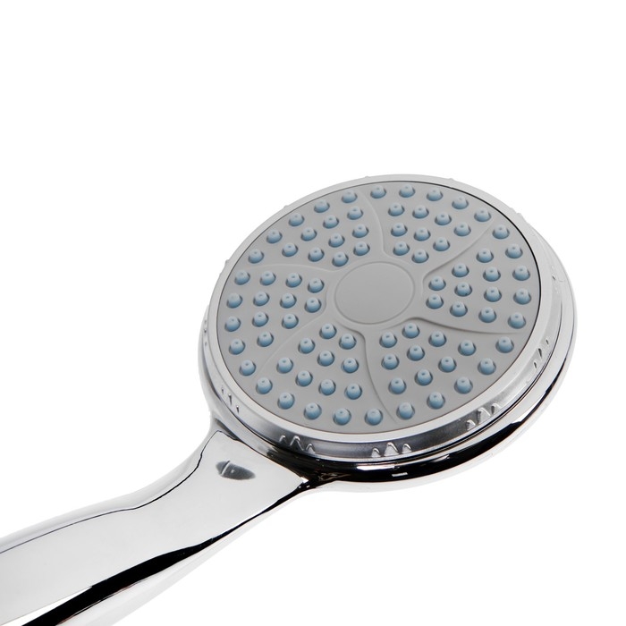 Душевая лейка ZEIN Z0012, 1 режим, средняя, d=100 мм, пластик, цвет хром Душевая лейка ZEIN Z0012, 1 режим, средняя, d=100 мм, пластик, цвет хром