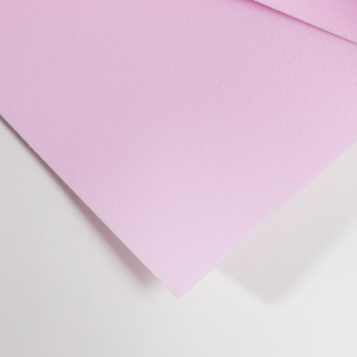 Фоамиран иранский 0,8-1 мм (светло-розовый/142) 60х70 см