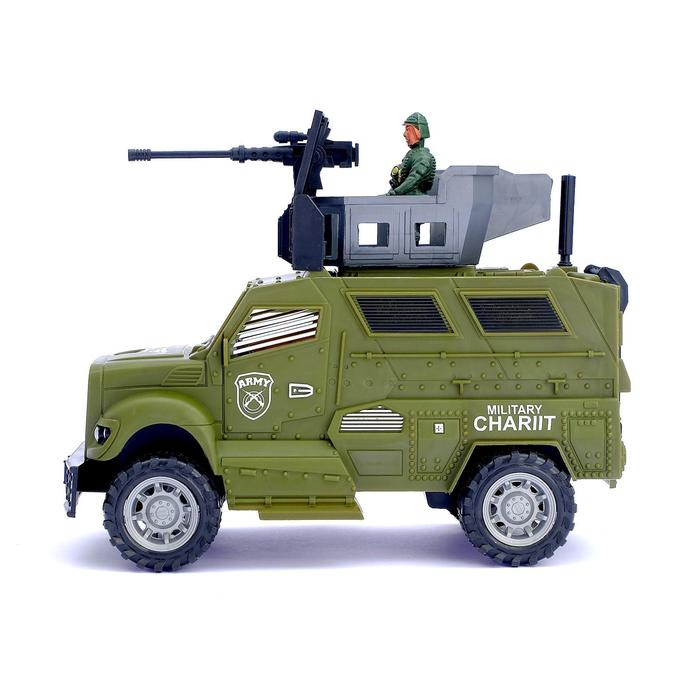 Машина инерционная «Тигр», световые и звуковые эффекты Машина инерционная «Тигр», световые и звуковые эффекты