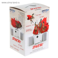 Компьютерные колонки 2.1 SmartBuy SPARTA SBA-210, 2х2 Вт+8 Вт, MP3, FM, 220 В, белые