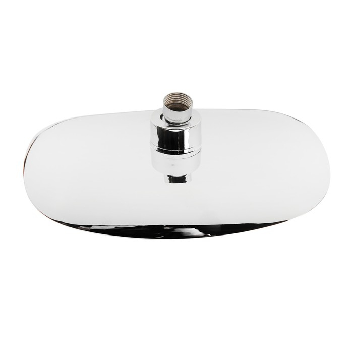 Лейка стационарная ZEIN Z422, 1 режим, прямоугольная, пластик, белый/хром