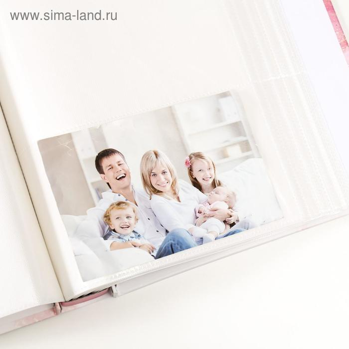 Фотоальбом на 300 фото 10х15 см Фотоальбом на 300 фото 10х15 см "Голубой мрамор с золотом" в коробке МИКС 33,5х23х5,5 см