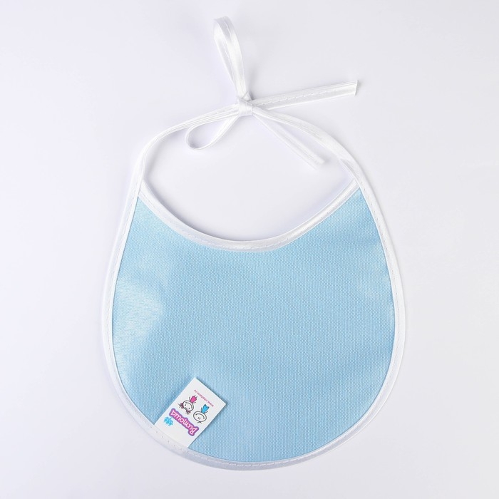 Нагрудник из клеёнки с ПВХ-покрытием, на завязках, цвета МИКС Нагрудник из клеёнки с ПВХ-покрытием, на завязках, цвета МИКС