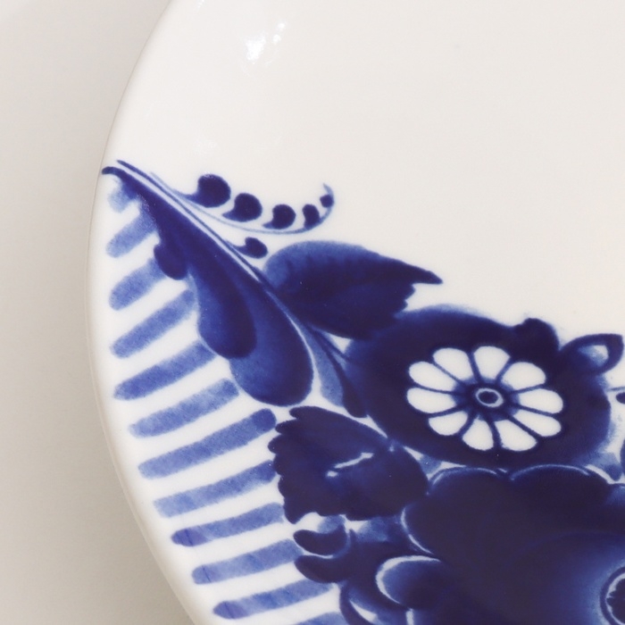 Тарелка Тарелка "Романс букет", д-270мм, нео гжель