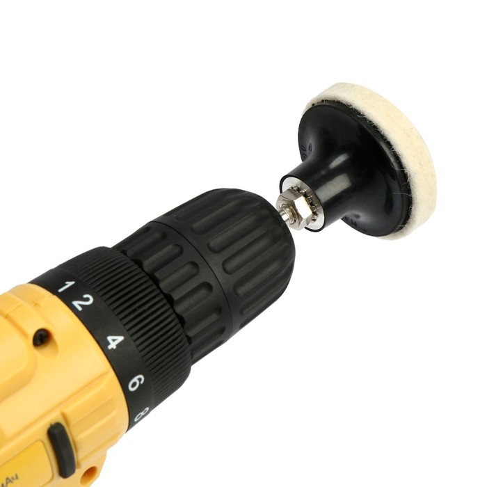 Набор кругов ТУНДРА, коралловый, 2 войлочных, 2 лепестковых, 50 мм, с адаптером, 6 шт. Набор кругов ТУНДРА, коралловый, 2 войлочных, 2 лепестковых, 50 мм, с адаптером, 6 шт.