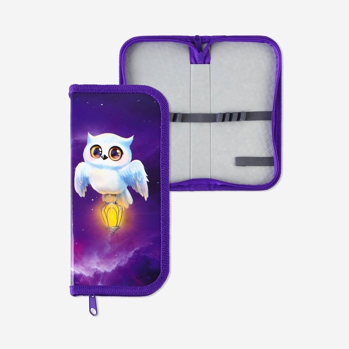 Пенал школьный 1 секция 90 х 190 лам.карт ПО-03 «1 сентября: Совушка» Пенал школьный 1 секция 90 х 190 лам.карт ПО-03 «1 сентября: Совушка»