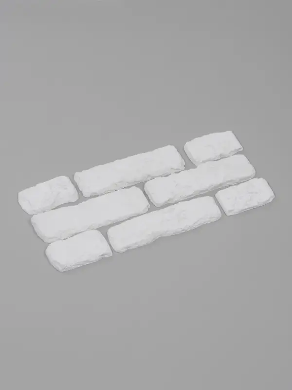 Гипсовая плитка &laquo;Венеция +&raquo;, цвет белый, 1 м&sup2;