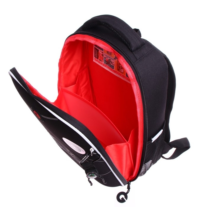 Рюкзак каркасный, 37 х 26 х 16 см, Grizzly RAw-397, со светодиодами, чёрный RAw-397-5_1 Рюкзак каркасный, 37 х 26 х 16 см, Grizzly RAw-397, со светодиодами, чёрный RAw-397-5_1