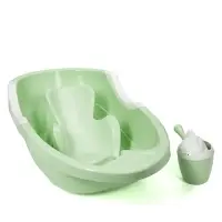 Набор для купания детский, светло-зеленый