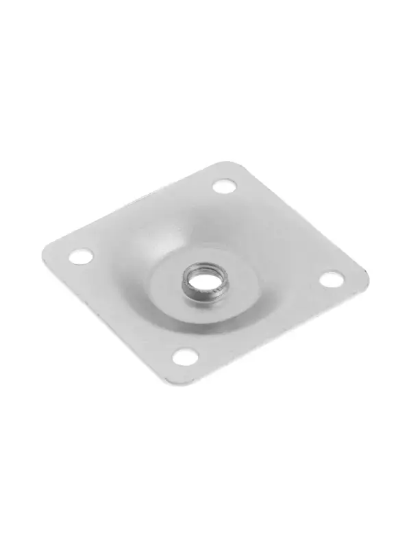 Крепления для мебельных ножек CAPPIO, 50&times;50 мм с закладной гайкой М8, угол14*, 4 шт.