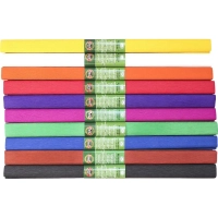 Бумага крепированная в рулоне 2000х500 9755, 10цв (трад) 9755037002PM