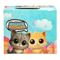 Мягкая игрушка в шоубоксе &laquo;Котики&raquo;, МИКС