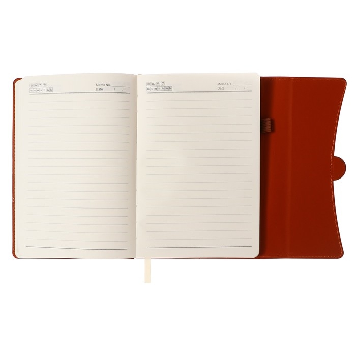 Органайзер на кольцах А6+, 80 листов, кожзам, c клапаном, линия, с ручкой, в подарочной коробке, коричневый Органайзер на кольцах А6+, 80 листов, кожзам, c клапаном, линия, с ручкой, в подарочной коробке, коричневый