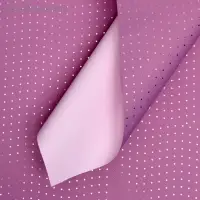 Плёнка матовая «Серебристый горох» фиолетовый, орхидея, 0.58×0.58 м