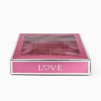 Коробка для конфет &laquo;Любовь&raquo;, 18.5&times;18.5&times;3.5 см