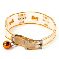 Набор ошейников для кошек &laquo;Котя&raquo;, 30&times;1 см, оранжевый, синий