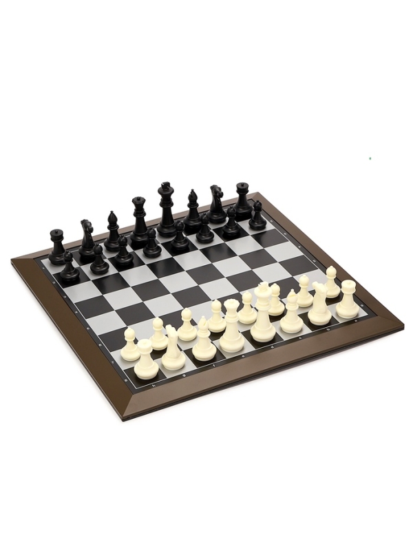 Шахматы магнитные 39 х 39 см, король h-8 см, пешка h-4.3 см Шахматы магнитные 39 х 39 см, король h-8 см, пешка h-4.3 см