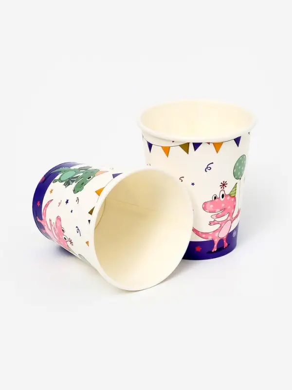 Бумажные стаканы "Дино" (набор 10шт)