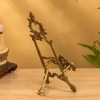 Мини мольберт "Трезубец" латунь 30х14х6 см Мини мольберт "Трезубец" латунь 30х14х6 см