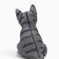 Садовая фигура из полистоуна &laquo;Полосатый Котёнок&raquo;, 20&times;14&times;12 см